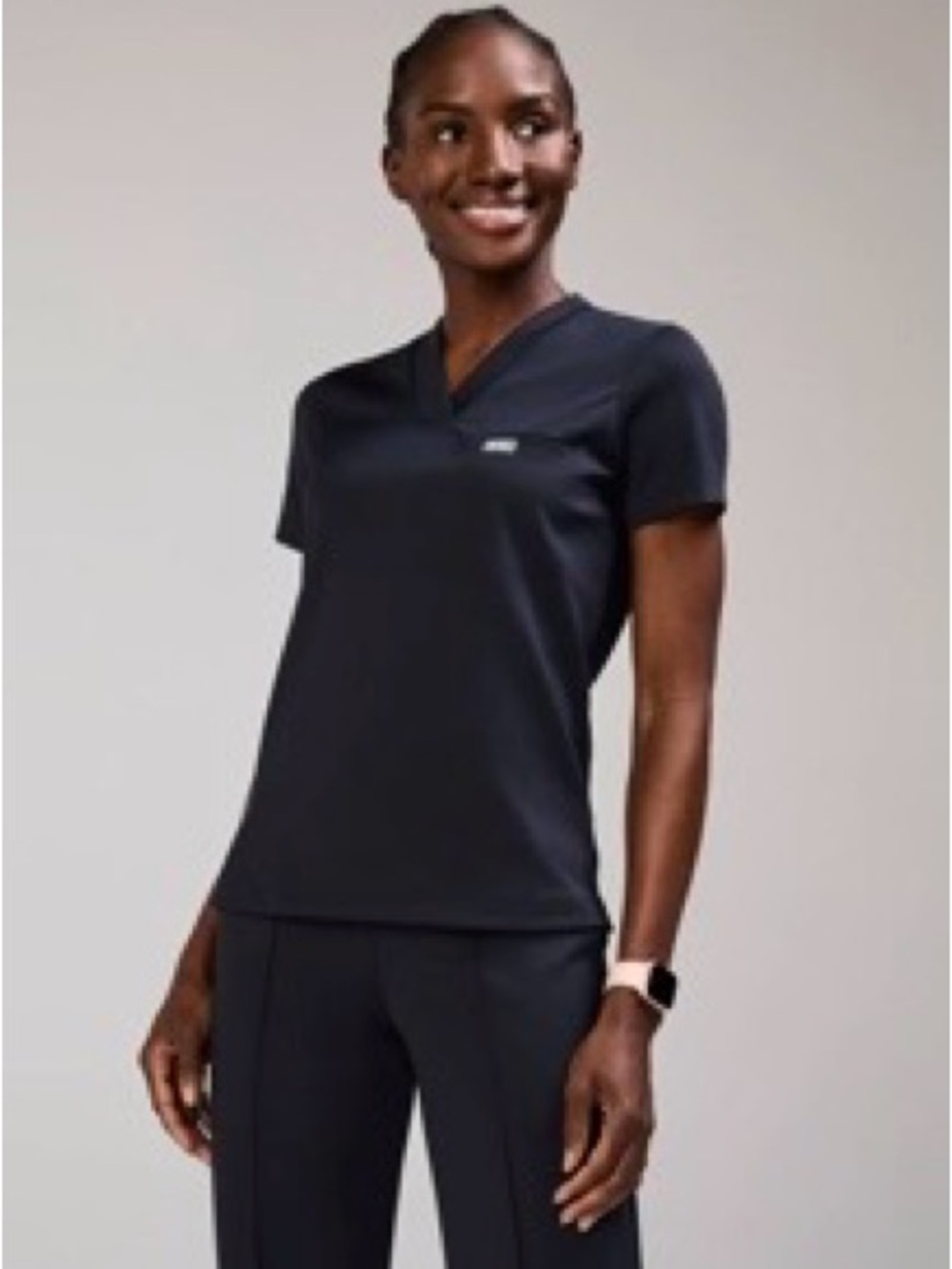 FIGS Navy Sona FORMx Slim
V-Neck - Scrub Top ~ Size Medium
